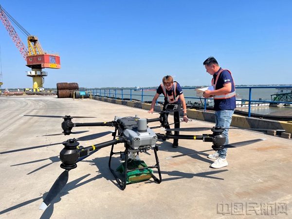 芜湖起飞！启动无人机为长江船舶不停航配送